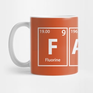 Fauna (F-Au-Na) Periodic Elements Spelling Mug